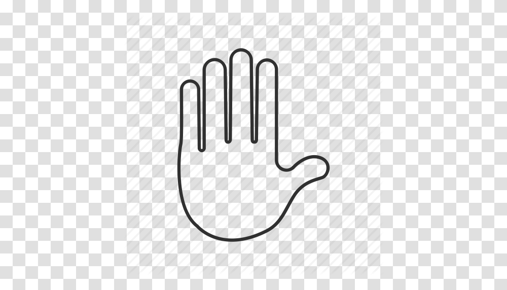 Caution Emoji Hand Hand Gesture High Five Raised Hand Stop Icon, Coffee Cup, Label, Tabletop Transparent Png