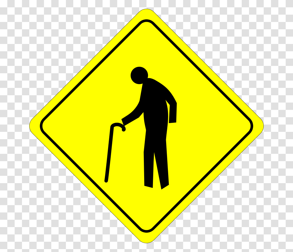 Caution Old Dude, Transport, Person, Human Transparent Png
