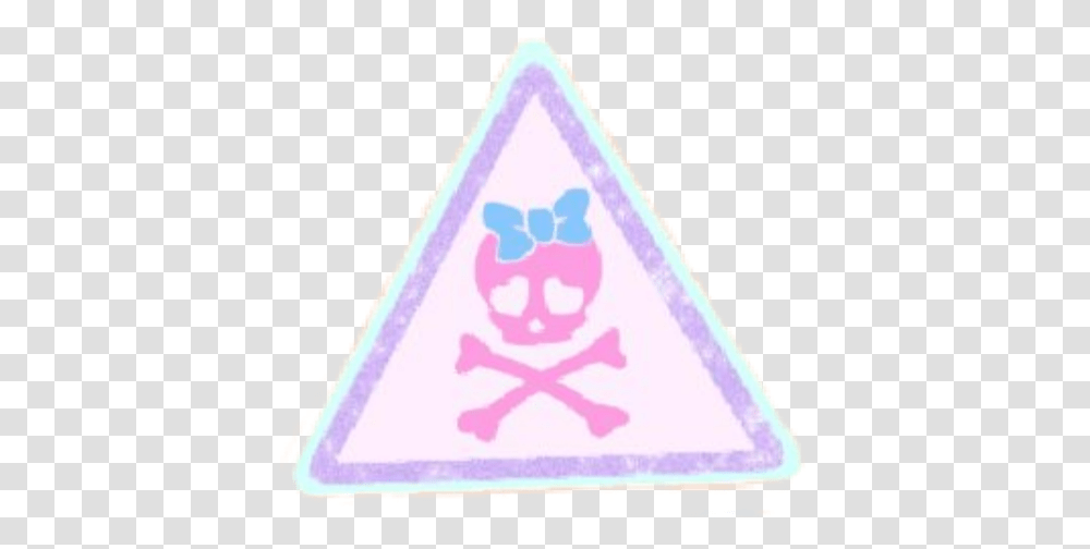 Caution Pastel Aesthetic Pastel Goth Gifs, Triangle Transparent Png