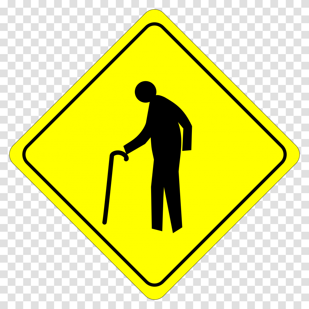 Caution, Person, Human, Road Sign Transparent Png
