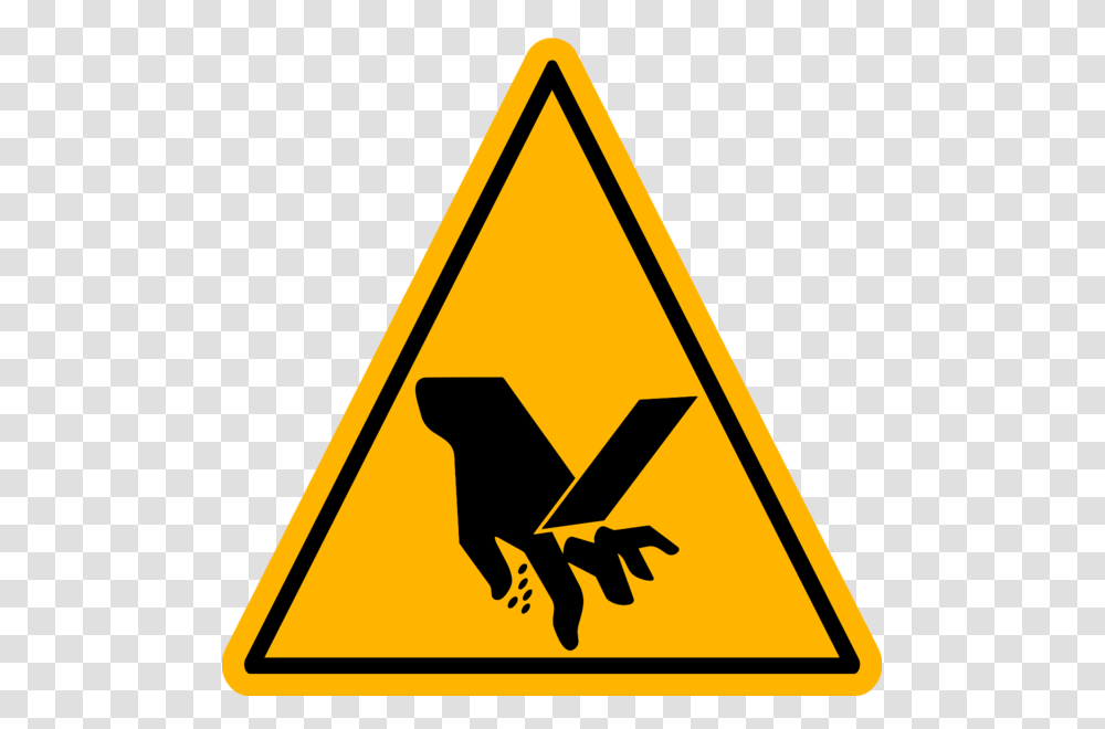 Caution Sign Caution Finger Trap Sign, Road Sign Transparent Png