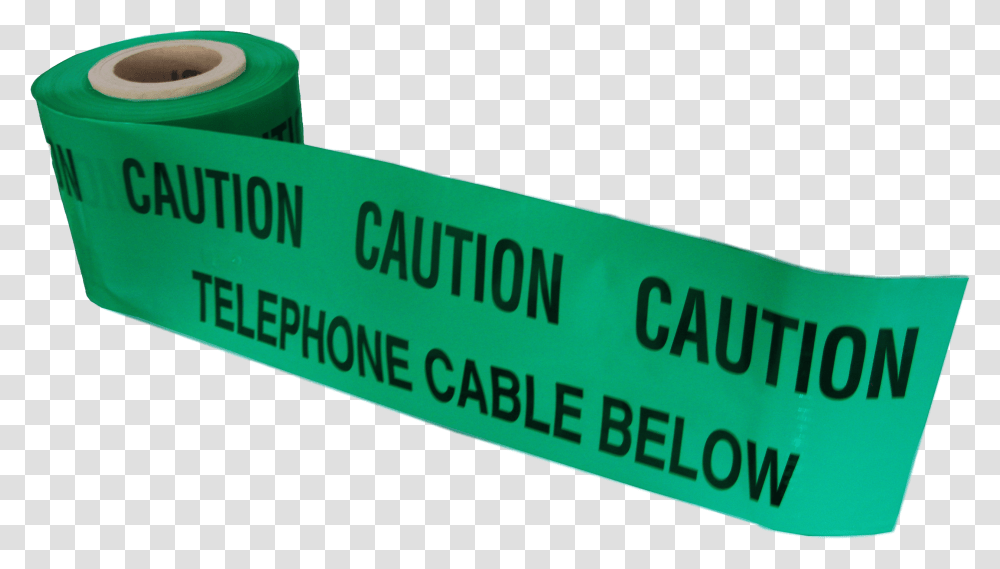 Caution Telephone Cable Below Tape 365m X, Alphabet, Word Transparent Png