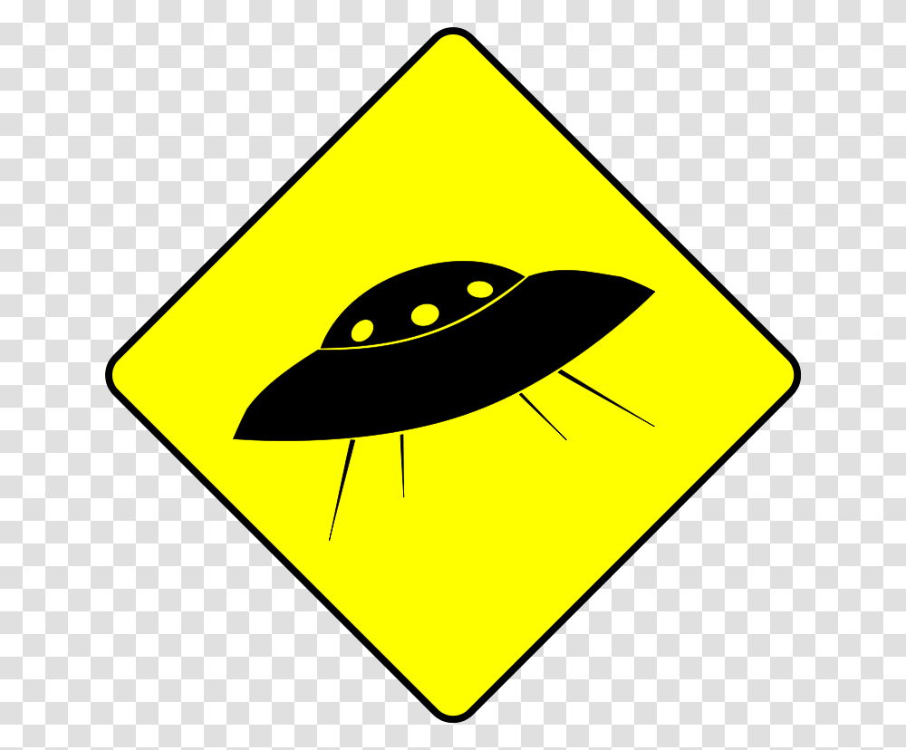Caution Ufo, Road Sign, Light Transparent Png