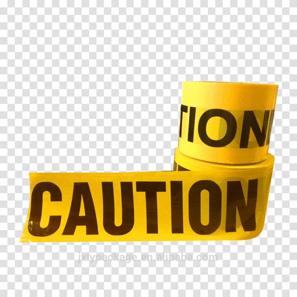 Caution Warning Custom Barricade Tape For Sale, Word, Logo Transparent Png