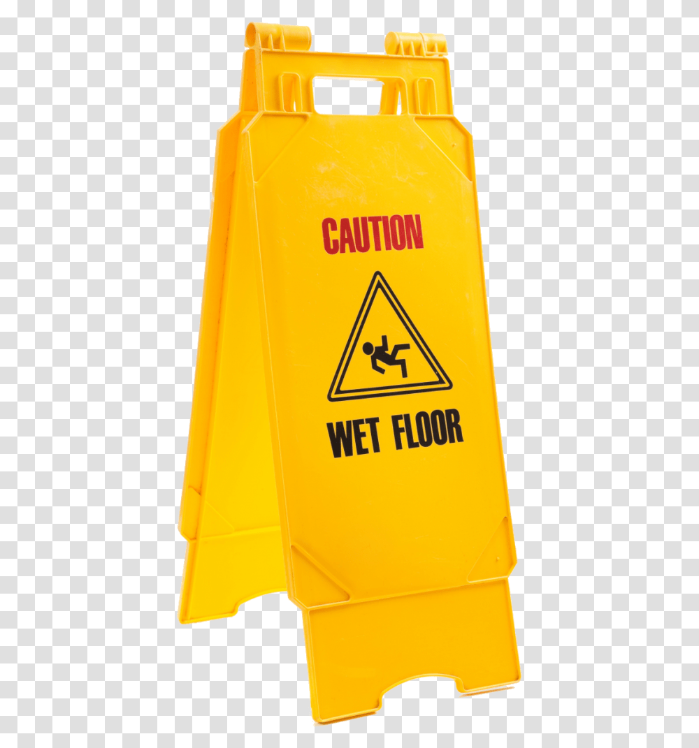 Caution Wet Floor Caution Wet Floor Sign, Barricade, Fence Transparent Png