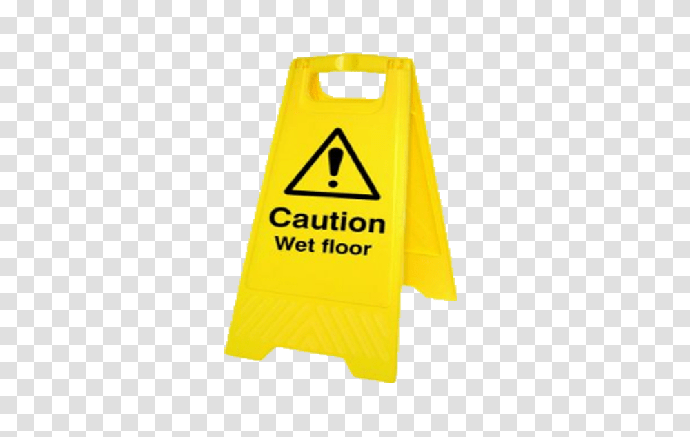Caution Wet Floor Health And Safety No Background, Sign, Fence, Barricade Transparent Png