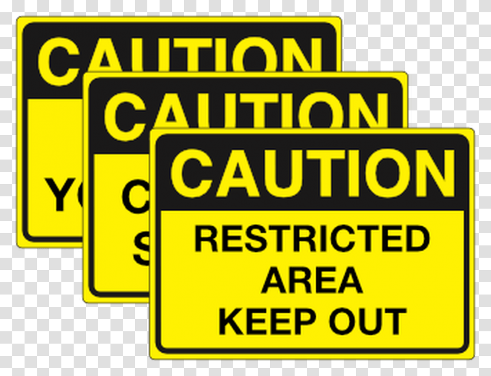 Cautions Signs Sign, Word, Label Transparent Png