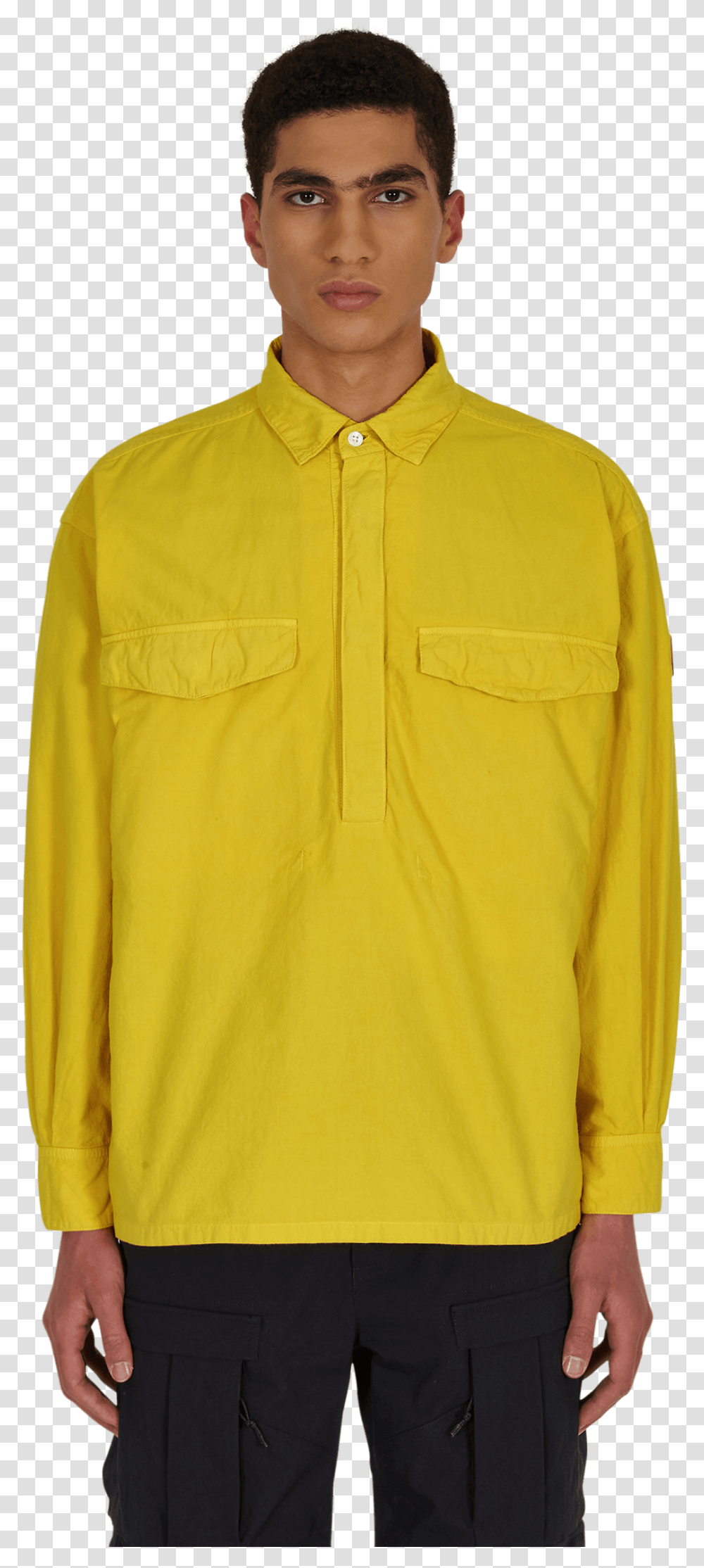 Cav Empt Stussy Flower Embroidered Denim Shirt, Clothing, Apparel, Coat, Jacket Transparent Png