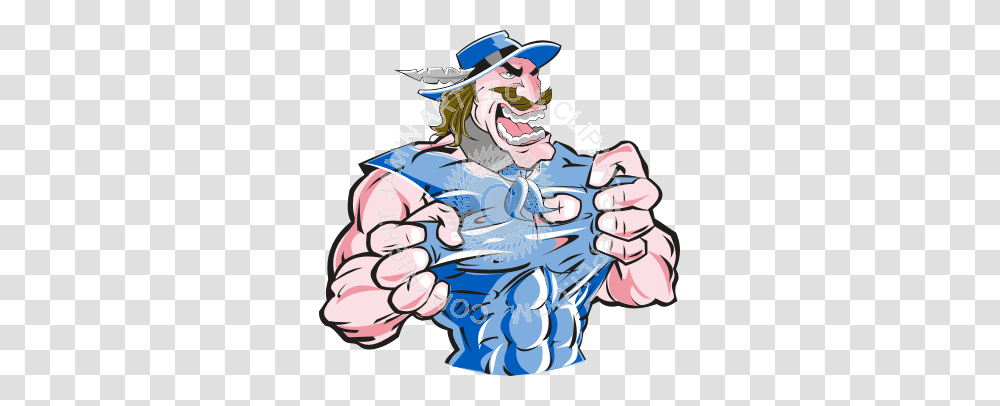 Cavalier Ripping Off Shirt, Hand, Performer Transparent Png