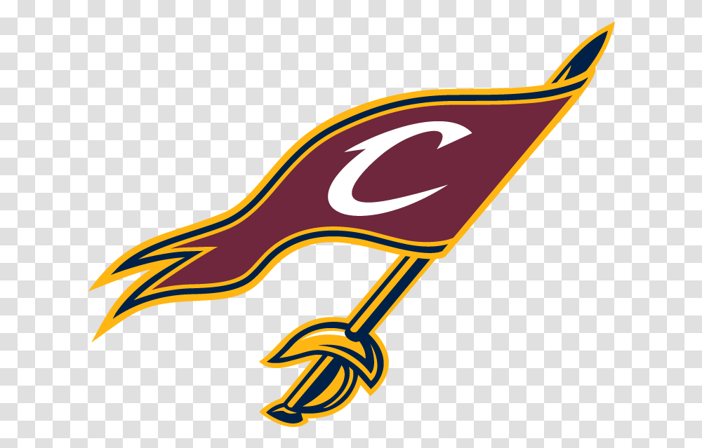 Cavaliers Basketball Logo Cleveland Cavaliers Flag Logo, Symbol, Animal, Ketchup, Food Transparent Png