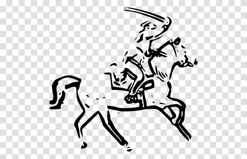Cavalry Clip Art, Stencil, Animal, Mammal, Silhouette Transparent Png