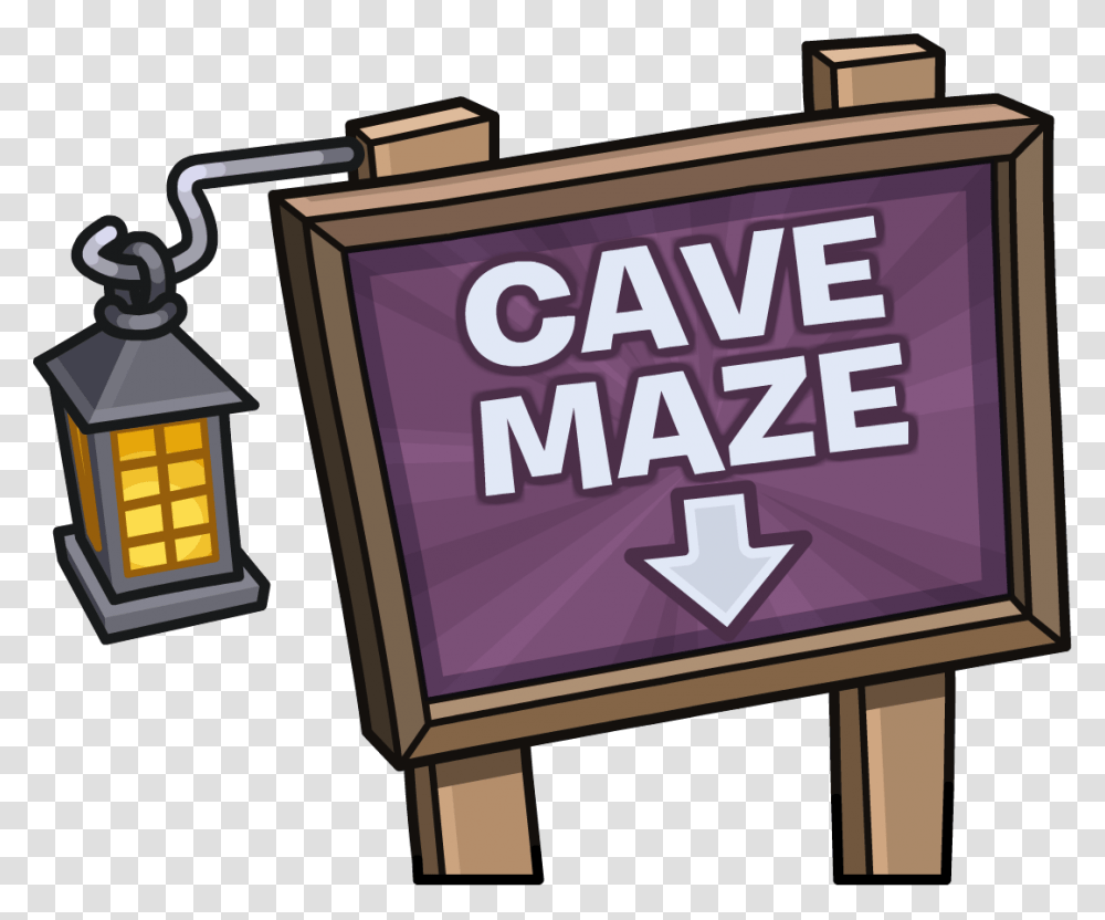 Cave Clipart Underground Tunnel, Billboard, Advertisement, Word Transparent Png