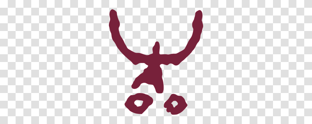Cave Painting Person, Logo, Trademark Transparent Png