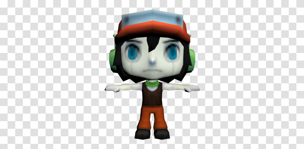 Cave Story 3d Cartoon, Toy, Doll, Figurine, Head Transparent Png