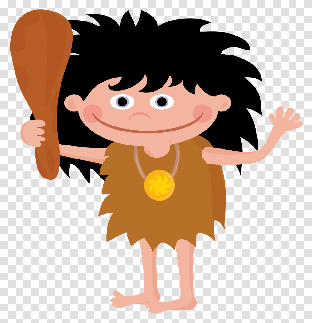 Caveman Clipart Neolithic Person Personatges Prehistorics, Cutlery, Bowl, Face, Spoon Transparent Png