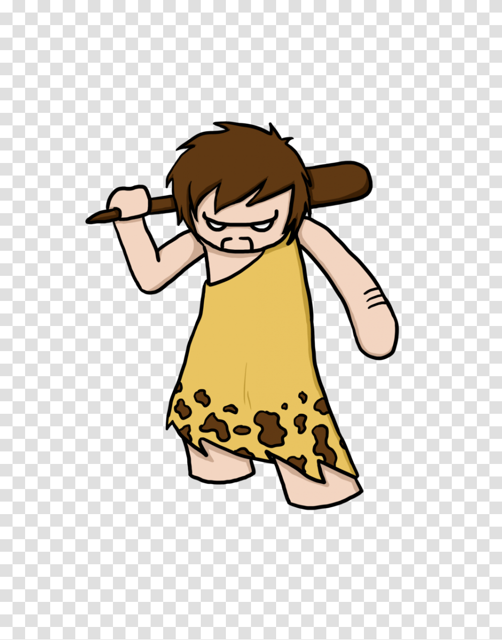 Caveman Image With No Background Clip Art, Person, Human, Plant, Girl Transparent Png