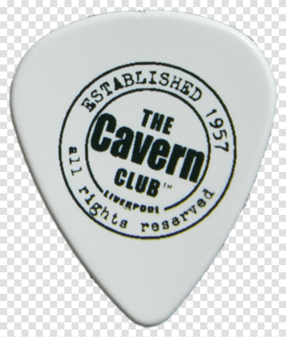 Cavern Club Logo Plectrum White Cavern Club Transparent Png