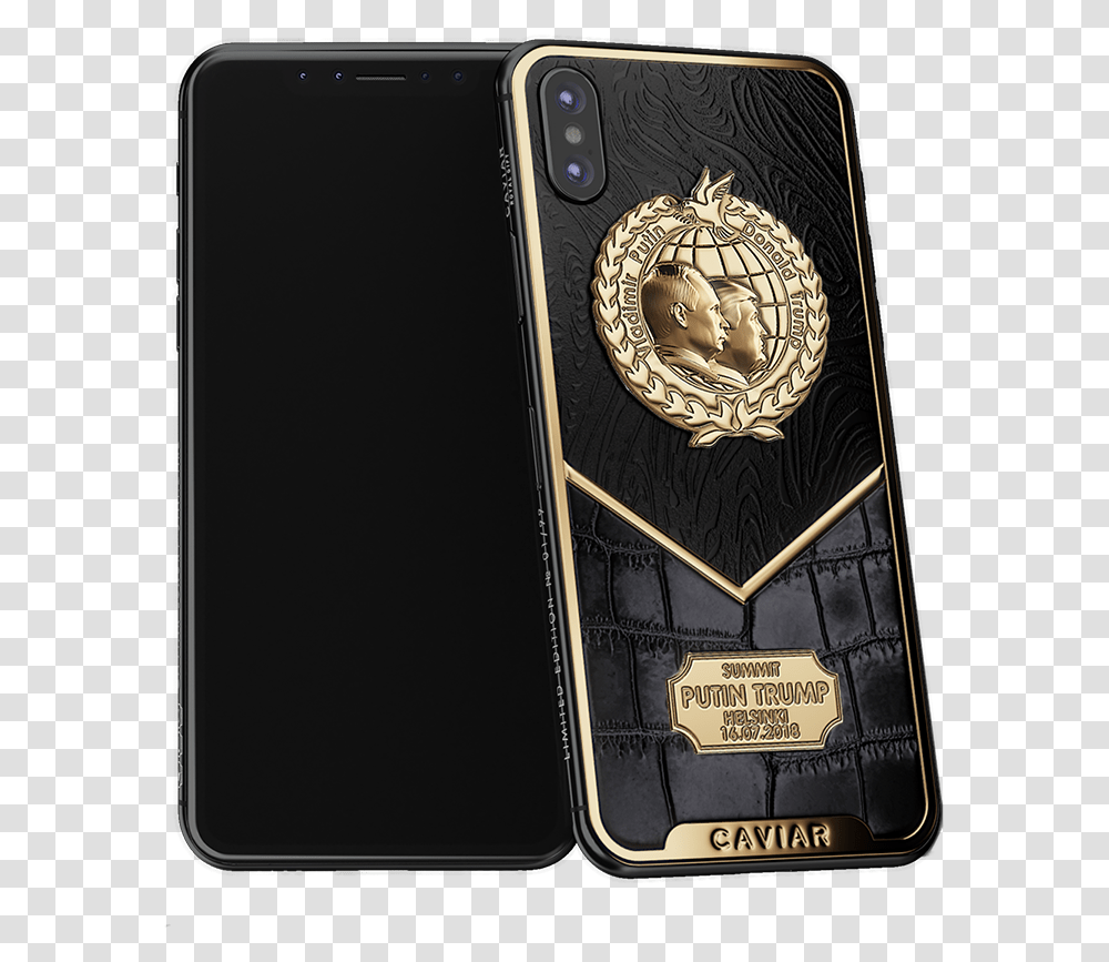 Caviar Iphone X Putin Trump Peacemakers Wallet, Mobile Phone, Electronics, Cell Phone, Logo Transparent Png