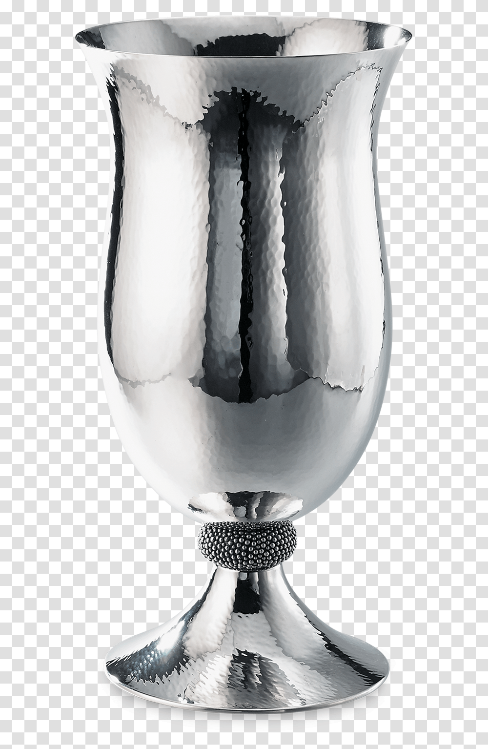Caviar Medium Vase Vase Silver, Glass, Goblet, Lighting, Jar Transparent Png