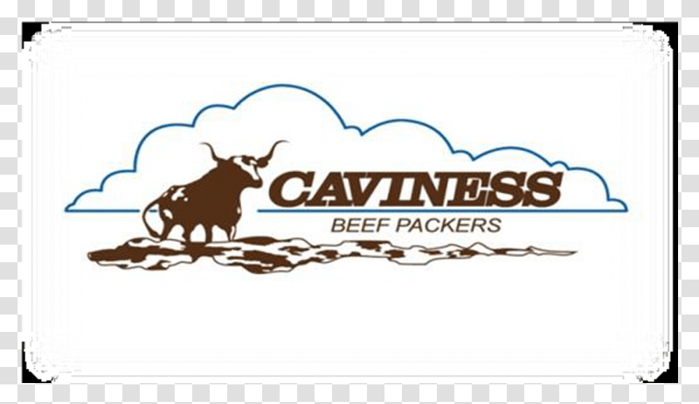 Caviness Caviness Beef Packers, Label, Bull, Mammal Transparent Png