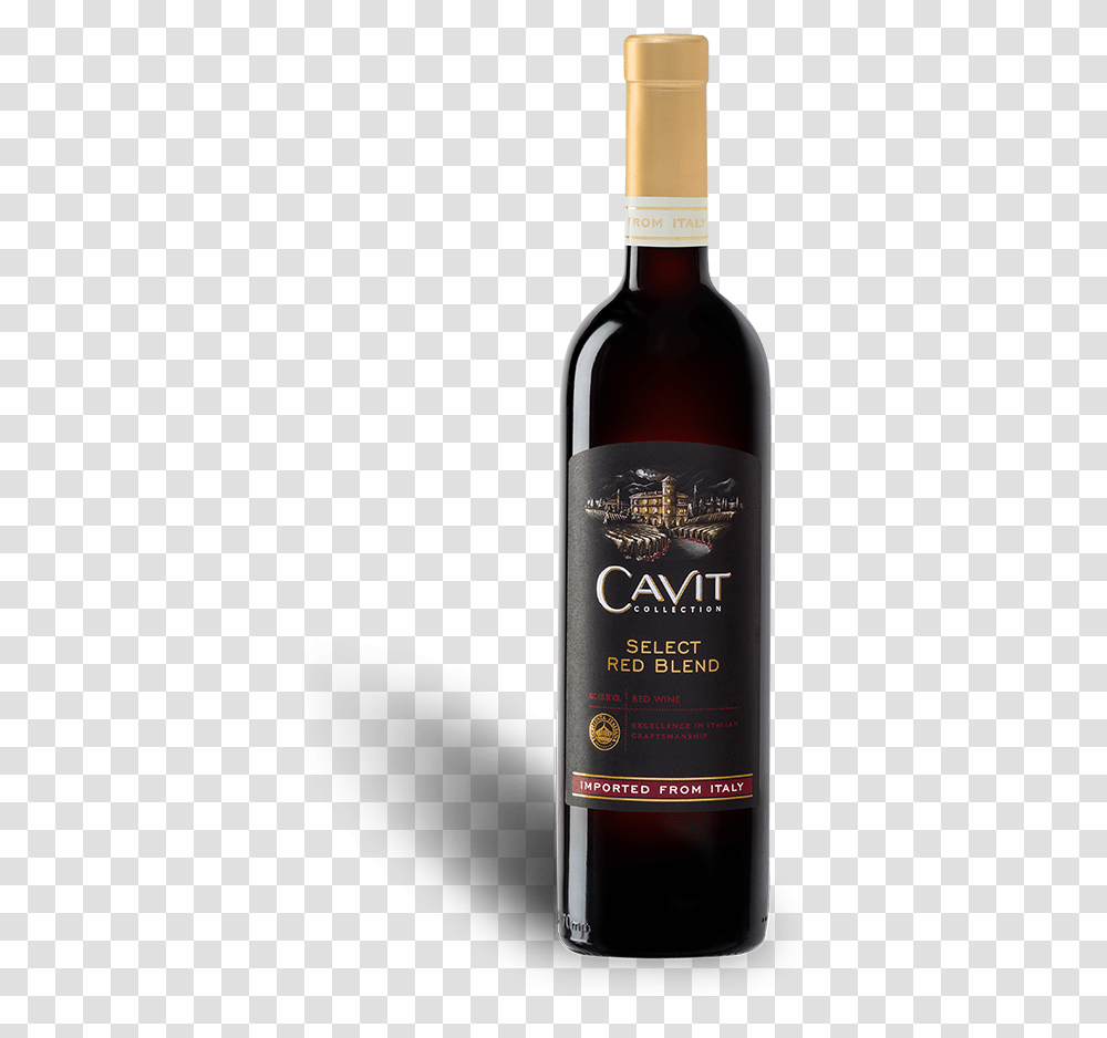 Cavit Wine Red Blend, Alcohol, Beverage, Drink, Bottle Transparent Png