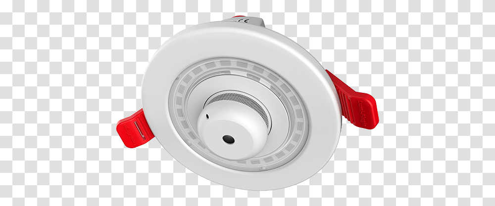 Cavius Rapidrop Lumi Plugin Smoke Alarm Side White Shower Head, Blow Dryer, Appliance, Hair Drier, Alarm Clock Transparent Png