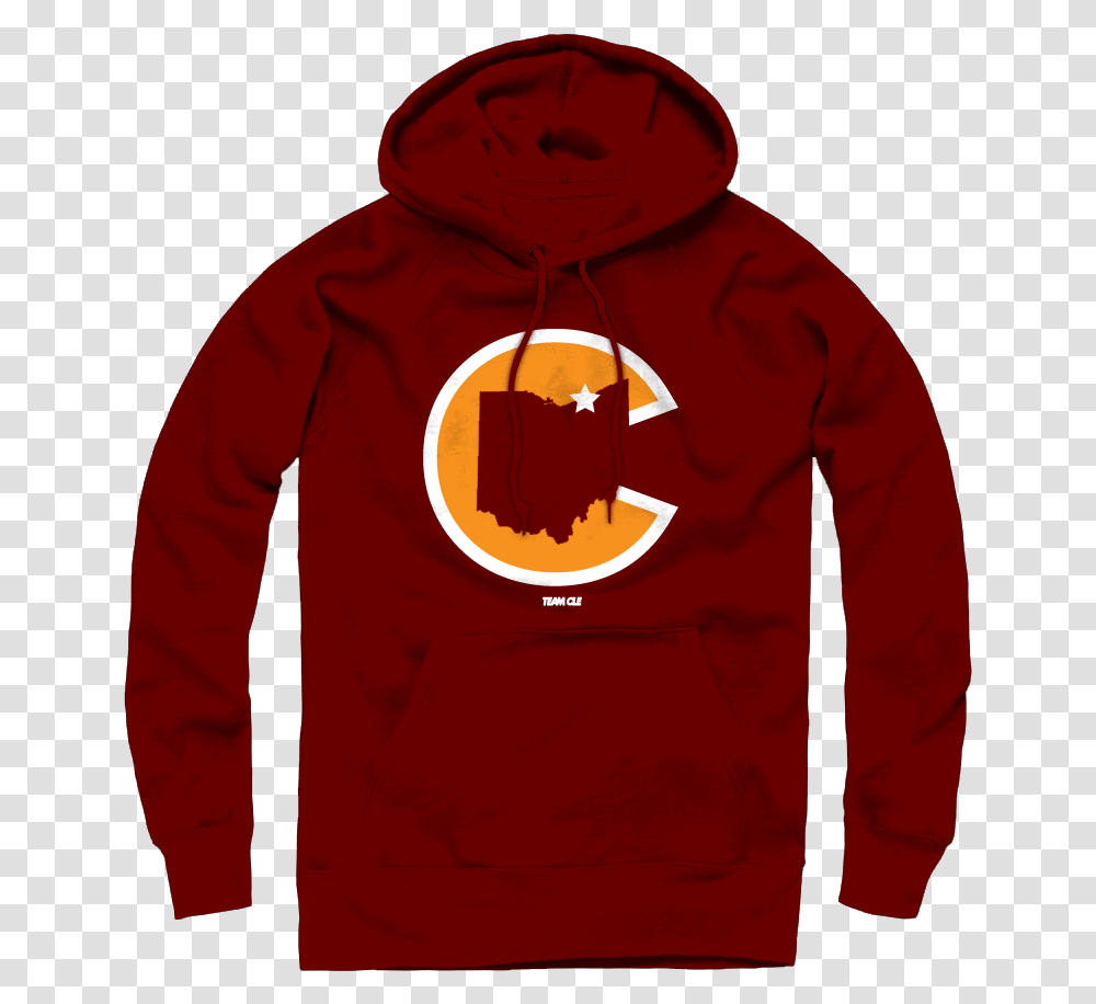 Cavs C Hoodie From Team Cle Cavs C, Clothing, Apparel, Sweatshirt, Sweater Transparent Png