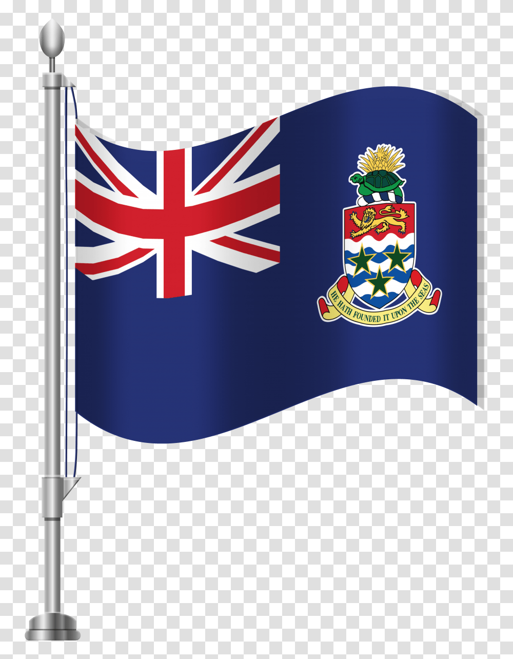 Cayman Islands Flag Clip Art, Emblem, American Flag Transparent Png