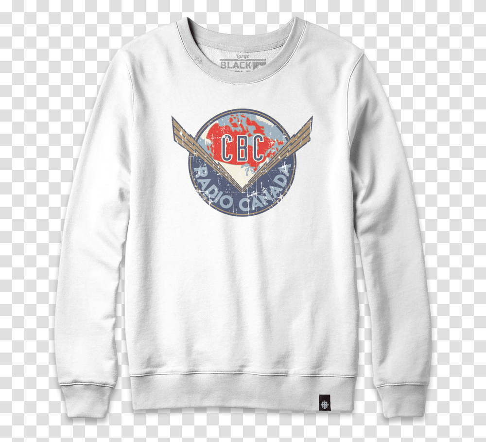 Cbc Vintage Lightning Bolt Logo Crewneck Sweatshirt Tesco Value Christmas Jumper, Clothing, Apparel, Sweater, Person Transparent Png