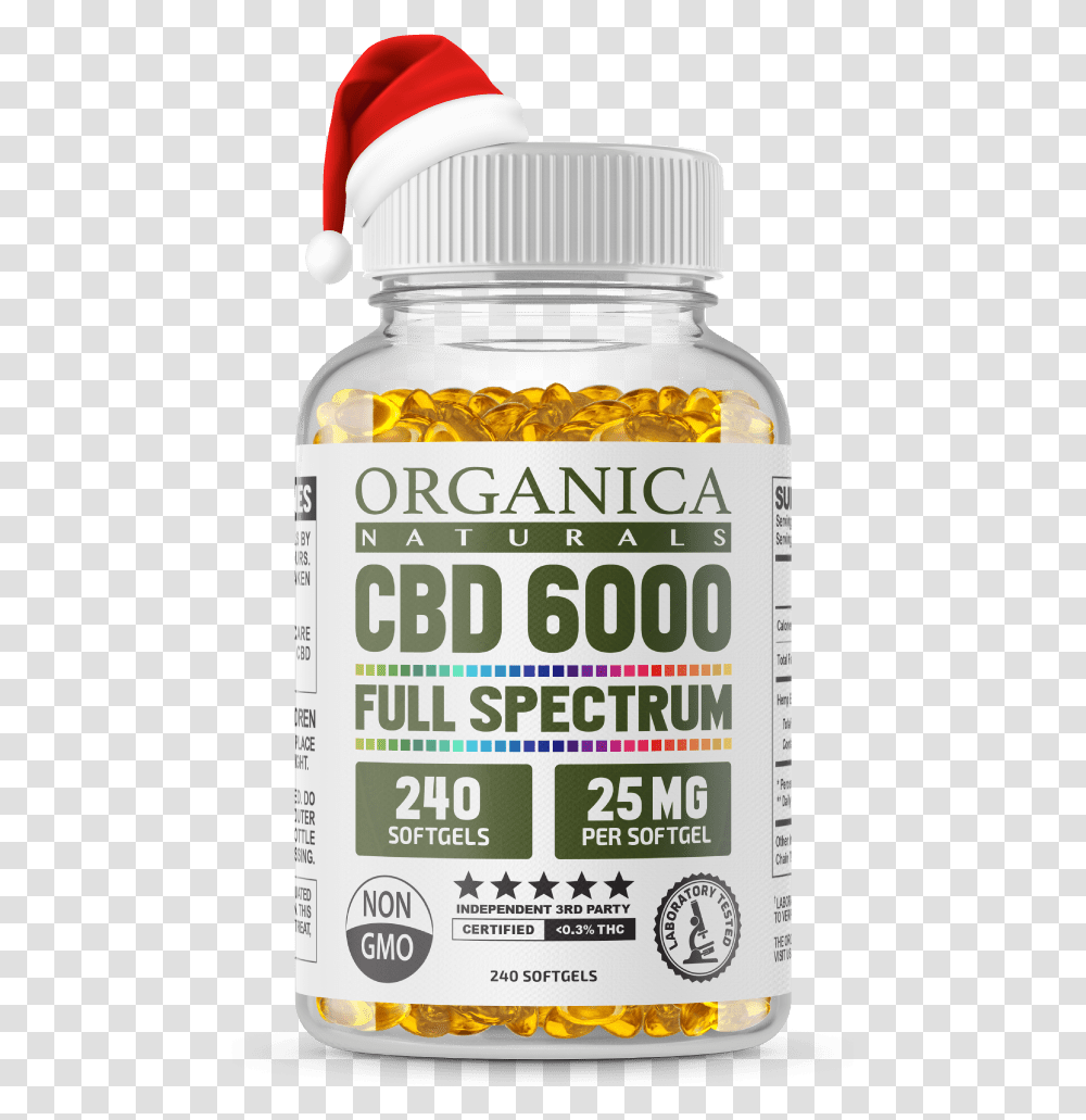 Cbd Capsules Supplement Facts, Jar, Plant, Food, Pollen Transparent Png