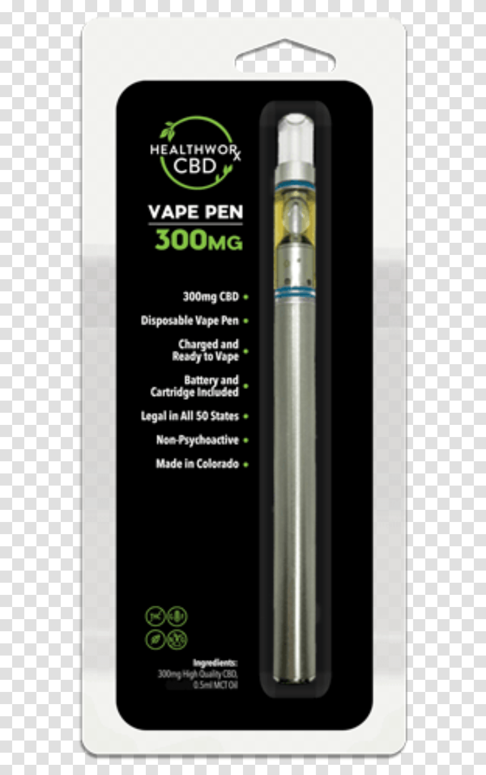 Cbd Disposable Vape Pen By Healthworxcbd, Machine, People, Weapon, Pump Transparent Png