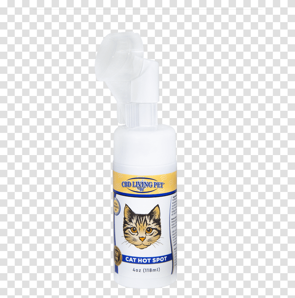 Cbd Living Cat Hot Spot 250 MgClass Lazyload Mane, Bottle, Cosmetics, Pet, Mammal Transparent Png