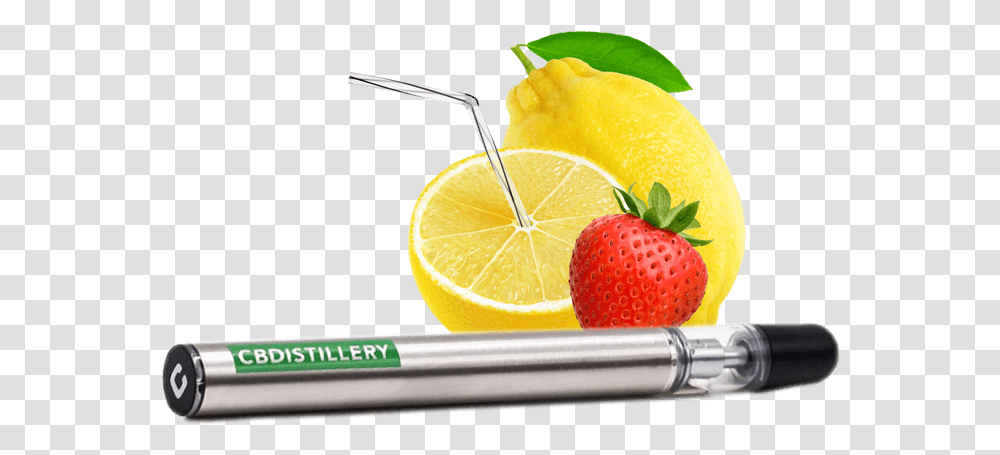 Cbdistillery Cbd Vape Pen Strawberry Lemonade 200 Mg Vaporizer, Plant, Citrus Fruit, Food, Sweets Transparent Png