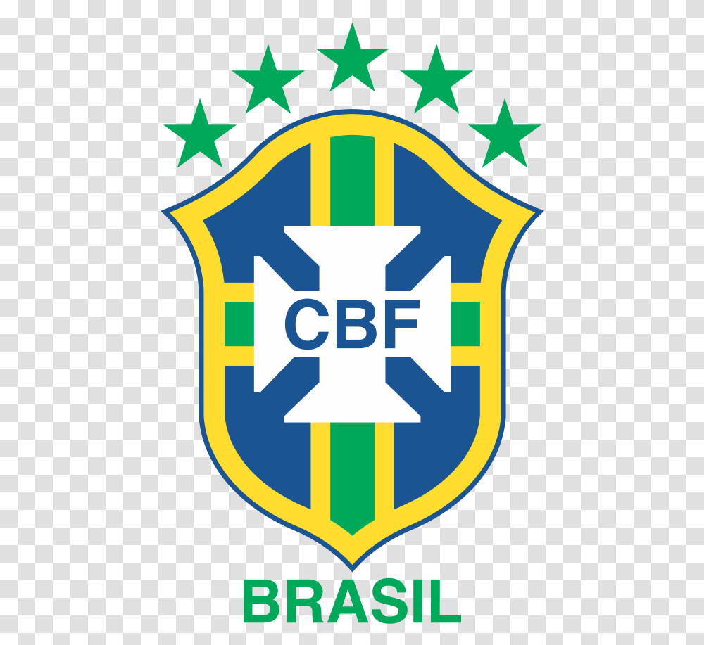 Cbf Brasil Logo Vector Brazil Football Team Brazil Football, Symbol, Trademark, Star Symbol, Badge Transparent Png