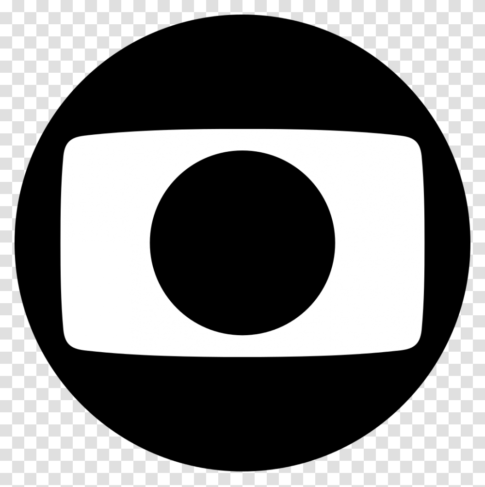 Cbs Eye Logo, Stencil, Gray Transparent Png