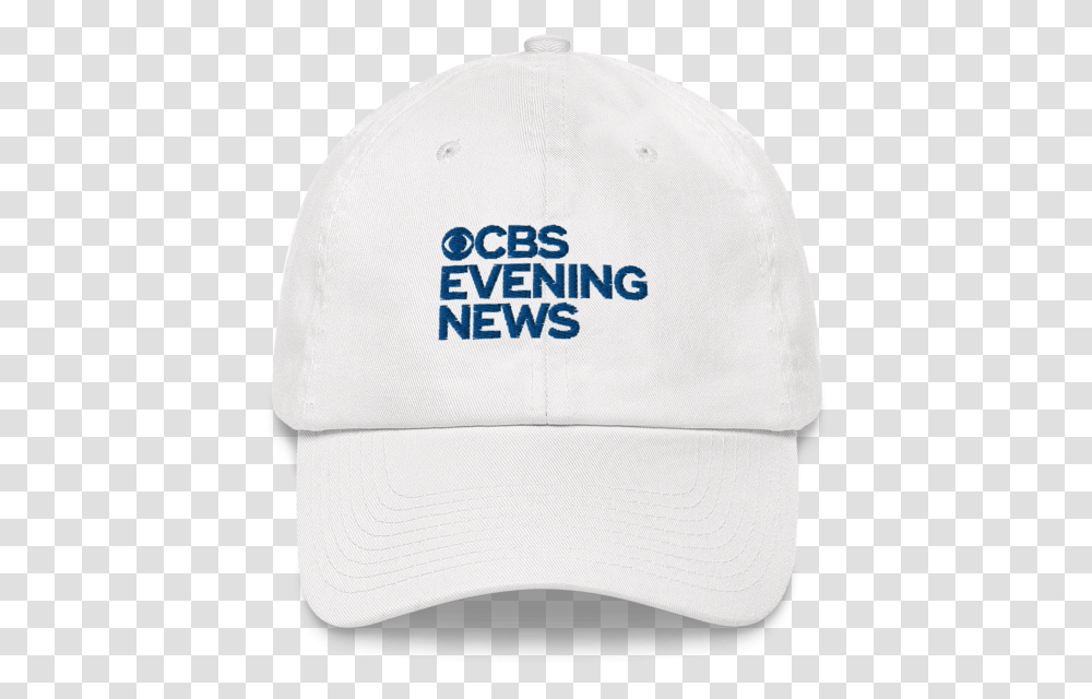 Cbs News Evening Logo Embroidered For Baseball, Clothing, Apparel, Baseball Cap, Hat Transparent Png