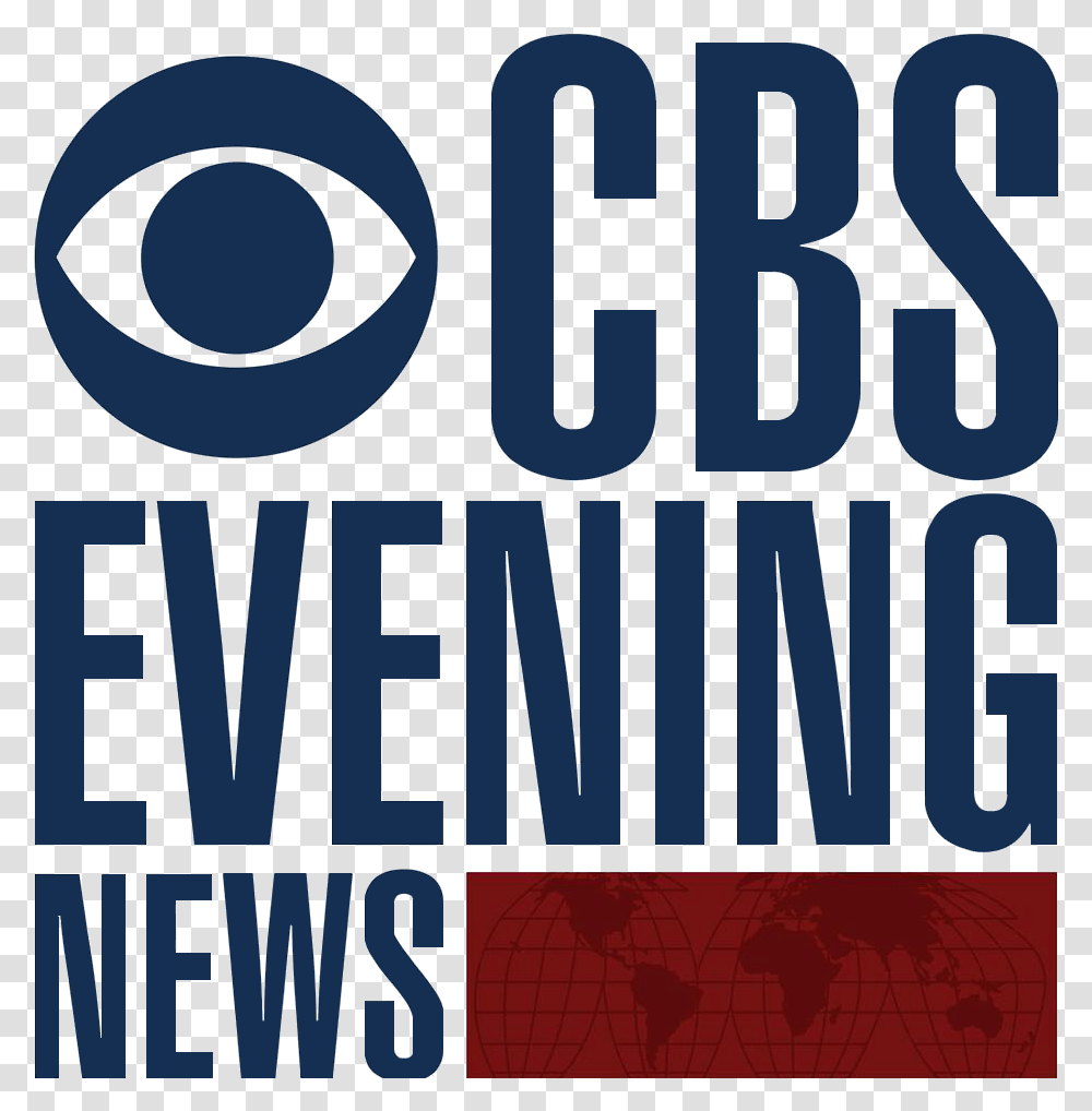 Cbs News Logo Amp Clipart Free Cbs Evening News Jeff Glor Logo, Alphabet, Word, Number Transparent Png