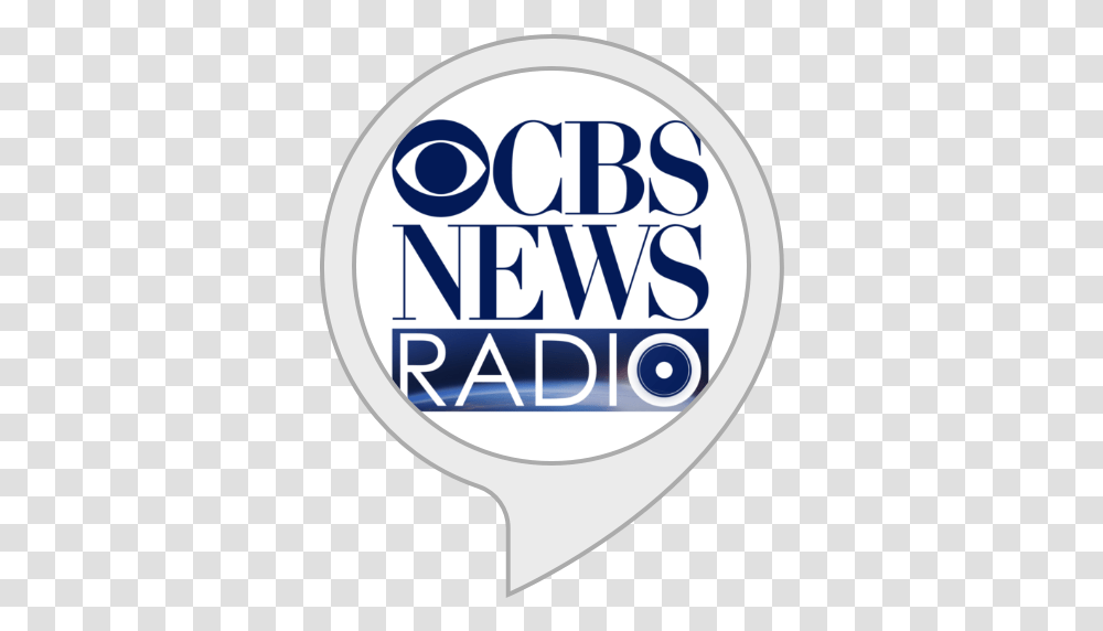 Cbs Radio News Hourly Cast Big, Label, Text, Racket, Symbol Transparent Png