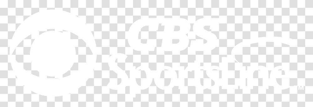 Cbs Sportsline Logo Black And White Leinster Rugby Logo White, Number, Alphabet Transparent Png