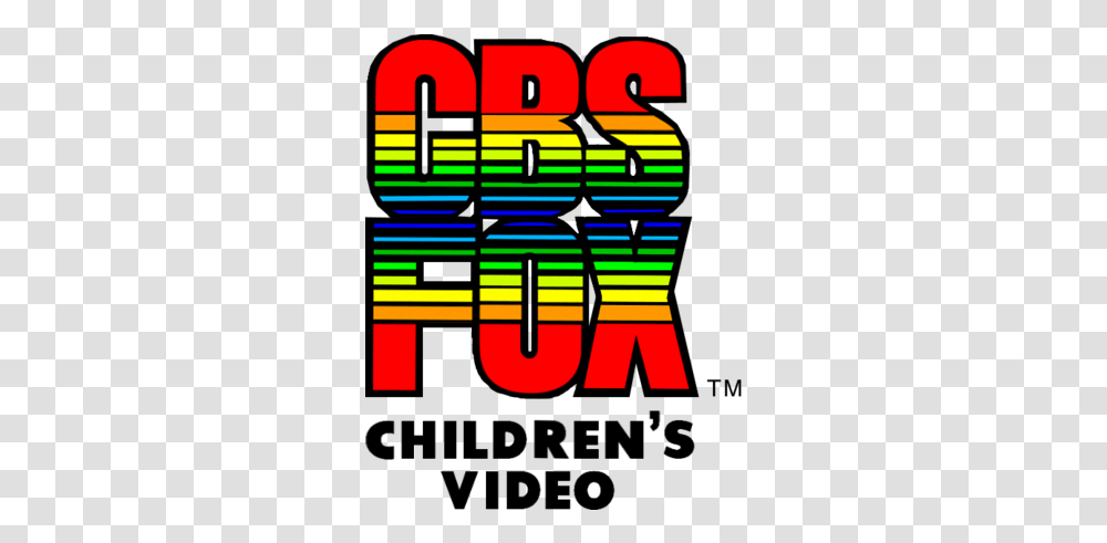 Cbsfox Children's Video Logopedia Fandom Cbs Fox Video Vhs Movies, Text, Word, Alphabet, Symbol Transparent Png