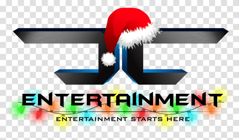 Cc Christmaslogo - Cc Entertainment Facebook, Graphics, Art, Text, Lighting Transparent Png