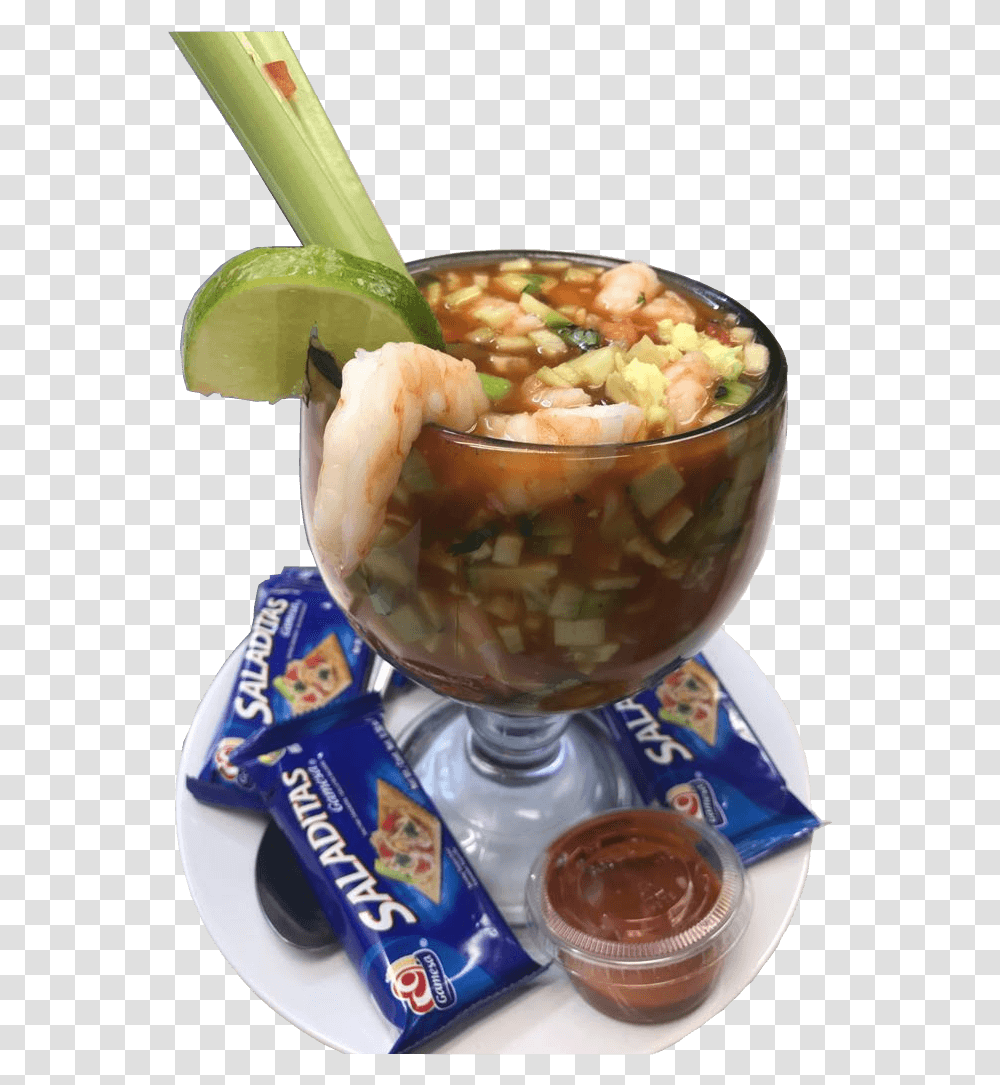 Cctel De Camarn Galletas Saladitas Gamesa, Bowl, Dish, Meal, Food Transparent Png