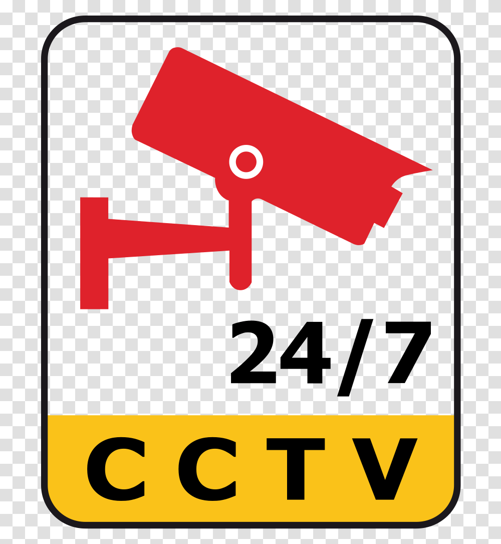 Cctv 24 7 Clipart Closed Circuit Television Clip Art 24 7 Cctv Camera, Axe, Tool, Telescope Transparent Png