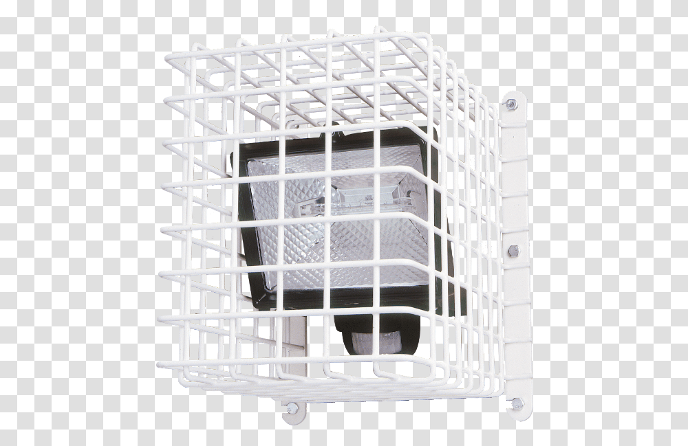 Cctv Cages External Lighting Solid, Gate, Crib, Furniture, Shopping Cart Transparent Png