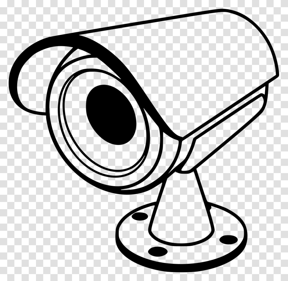 Cctv Camera Vector, Electronics, Webcam Transparent Png