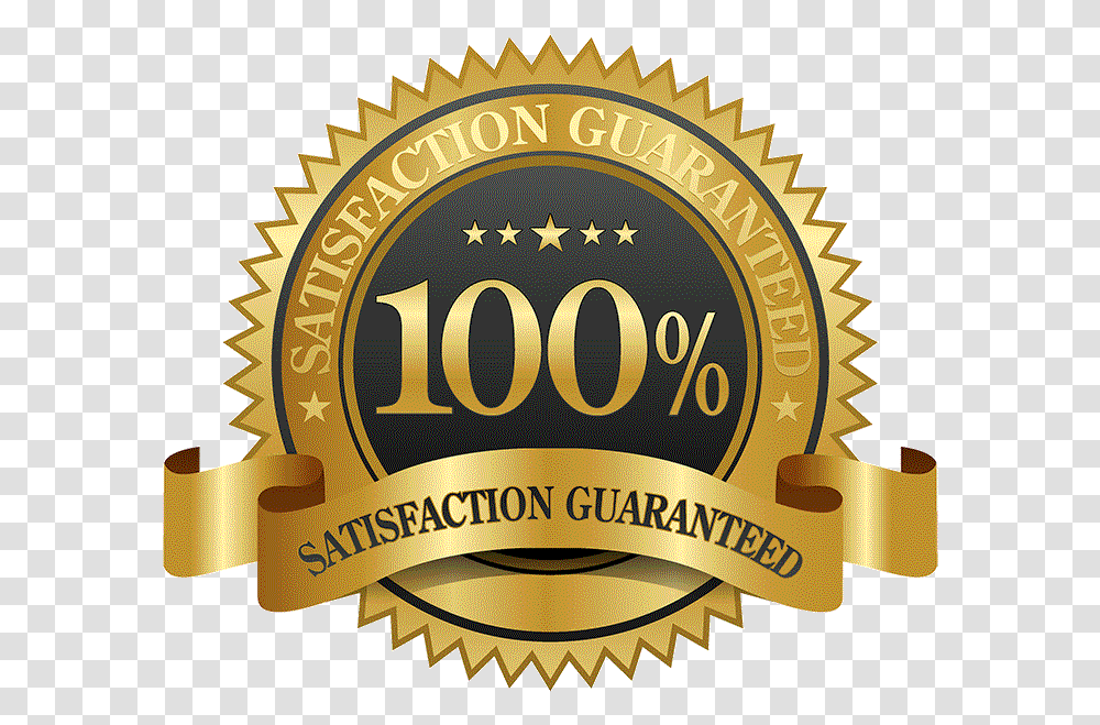 Cctv Services 100 Percent Satisfaction Guaranteed Label, Logo, Trademark, Badge Transparent Png