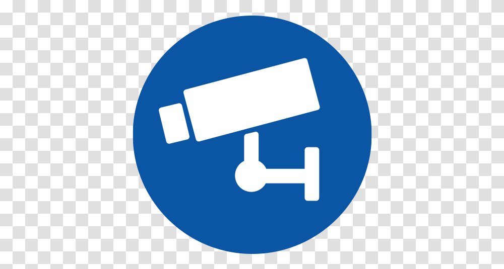 Cctv Video Surveillance Video Surveillance Logo, Symbol, Sign, Chair, Furniture Transparent Png