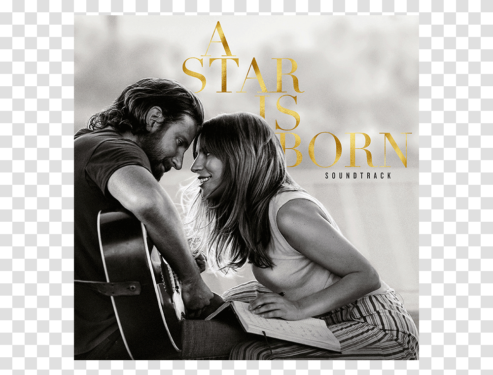 Cd A Star Is Born Lady Gaga A Star Is Born Album, Person, Human, Leisure Activities, Guitar Transparent Png