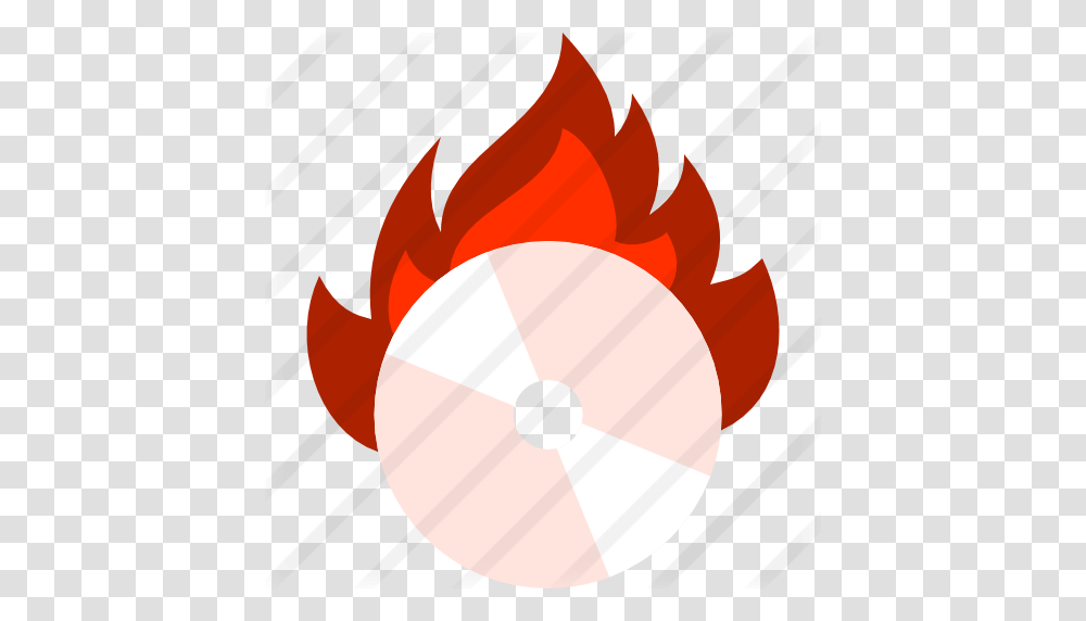 Cd Burn, Fire, Disk, Flame, Balloon Transparent Png