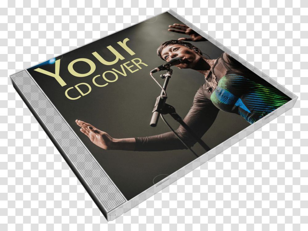 Cd Case Music Cd Cover, Person, Microphone, Electrical Device, Electronics Transparent Png